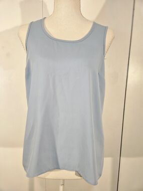 Baby Blue Women's Tank Top - Scoop Neck